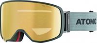 Atomic Revent Large Stereo Skibrille Farbe: green, Scheibe pink yellow stereo)