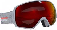 Salomon XT One Ski Brille Farbe: grey matt, Scheibe: multilayer mid red)