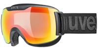Uvex Downhill 2000 small Variomatic Skibrille Farbe: 2030 black mat, mirror rainbow/variomatic clear S1-S3))