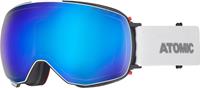 Atomic Revent Quick Click Stereo Skibrille Farbe: white, Scheibe blue stereo, extra Scheibe pink/blue stereo)