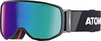 Atomic Revent Small Racing Skibrille Farbe: black/white, Scheibe green stereo HD)