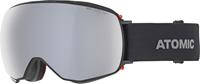 Atomic Revent Quick Click HD Skibrille Farbe: black, Scheibe silver HD extra Lens yellow blue HD))