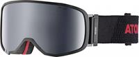 Atomic Revent Small Racing Skibrille Farbe: black/red, Scheibe silver stereo HD)