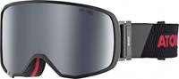 Atomic Revent Large Racing Skibrille Farbe: black/red, Scheibe silver stereo HD)