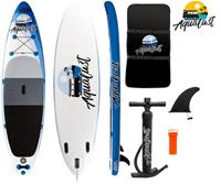 AQUALUST 10'6 SUP Board Stand Up Paddle Surf-Board aufblasbar ISUP 320x81x15...