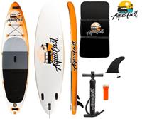 AQUALUST 10'6 SUP Board Stand Up Paddle Surf-Board aufblasbar ISUP 320x81x15...