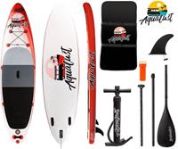 AQUALUST 10'6 SUP Board Stand Up Paddle Surf-Board aufblasbar Paddel ISUP 32...