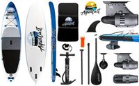 AQUALUST 10'6 SUP Board Stand Up Paddle Surf-Board BlueDrive S Power Fin Mot...