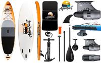 AQUALUST 10'6 SUP Board Stand Up Paddle Surf-Board BlueDrive S Power Fin Mot...
