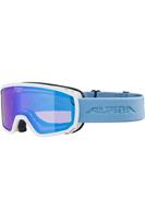 Alpina Damen Scarabeo S Multimirror Skibrille (Blau)