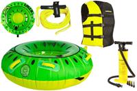 HO KIWI Tube Package Towable Reifen für 1 Person Pumpe, Weste und Zugleine