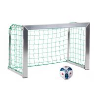 Sport-Thieme Mini-Trainingstor mit anklappbaren Netzbügeln, Inkl. Netz, grün (MW 10 cm), 1,20x0,80 m, Tortiefe 0,70 m