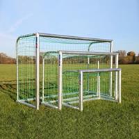 Sport-Thieme Mini-Trainingstor „Professional“, Inkl. Netz, grün (MW 10 cm), 1,20x0,80 m, Tortiefe 0,70 m