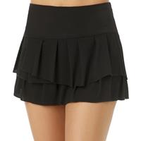 Lucky in Love Wavy Pleat Tier Rock Damen