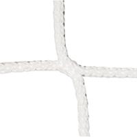 Knotenloses Herrenfußballtornetz, Weiß
