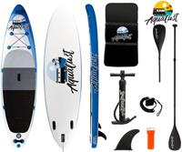 AQUALUST 10'6 SUP Board Stand Up Paddle Surf-Board Kajak Paddel 320x81cm