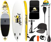 AQUALUST 10'6 SUP Board Stand Up Paddle Surf-Board Kajak Paddel Sitz 320x81cm
