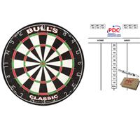 Bull's Dartbord Bulls The Classic 45 cm met scorebord met marker en wisser 45x30 cm -