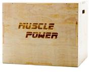 musclepower Muscle Power Houten Plyo Box