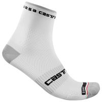 Castelli Rosso Corsa Pro 9 Socks SS21 - Weiß 
