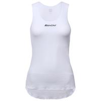 Santini - Women's Lieve Top Baselayer - Synthetisch ondergoed, wit/grijs