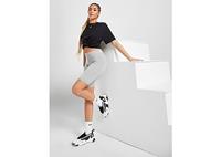 Nike Sportswear Essential, Bike Shorts, Stretch-Bund, Swoosh-Logo, für Damen, grau / weiß
