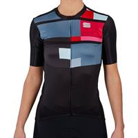 Sportful Women's Idea Cycling Jersey SS21 - Schwarz