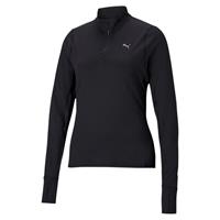 PUMA Sweatshirt »Favourite Quarter-Zip Damen Lauf-Sweatshirt«