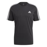 adidas Sportswear Kurzarmshirt M 3S SJ T,BLACK/WHITE weiss-schwarz-pink