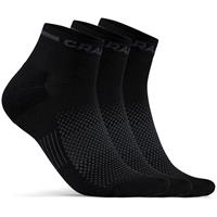 Craft Core Dry Mid 3er Pack Socken schwarz