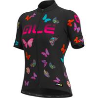 Alé Women's PRR Butterfly Jersey SS21 - Schwarz/Pink