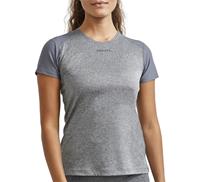 Craft Adv Essence SS Slim T-Shirt W Sporthemd Dunkelgrau