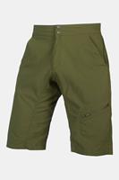 Endura Hummvee Lite Shorts (mit Innenhose) - Olivgrün