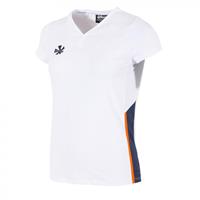 Reece Grammar Shirt Ladies - White/Orange/Navy (Leverbaar vanaf 25-03-2021)