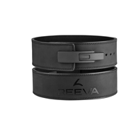 Reeva Sportgear Reeva Leren Lifting Belt - Halterriem - Zwart - XL