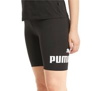 Puma Tight, kurz, hoher Bund, Logo, für Damen, schwarz, L