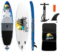 AQUALUST 10'0 SUP Board Stand Up Paddle Surf-Board aufblasbar ISUP 300x81cm