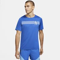 Nike Rise 365 BRS Short-Sleeve Running Top Bekleidung Herren blau