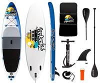 AQUALUST 10'0 SUP Board Stand Up Paddle Surf-Board aufblasbar Paddel ISUP 30...