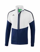 erima Squad Trainingsjacke white/new navy/slate grey