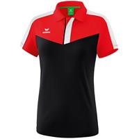 erima Squad Funktions Poloshirt Damen red/black/white