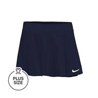 nike Court Victory Flouncy Plus Size Rock Damen - Dunkelblau, Weiß