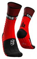 Compressport sokken Pro Racing polyamide rood/zwart