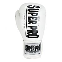 Super Pro Combat Gear Champ bokshandschoenen wit/zwart