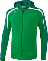 erima Liga Line 2.0 Trainingsjacke mit Kapuze Kinder smaragd/evergreen/white