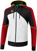erima Premium One 2.0 Trainingsjacke mit Kapuze Kinder white/black/red