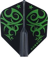 ROBSON Plus standard Tribe groen dart flight