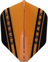 ROBSON Plus standard oranje dart flight