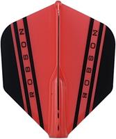 ROBSON Plus standard rood dart flight