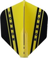 ROBSON Plus standard geel dart flight